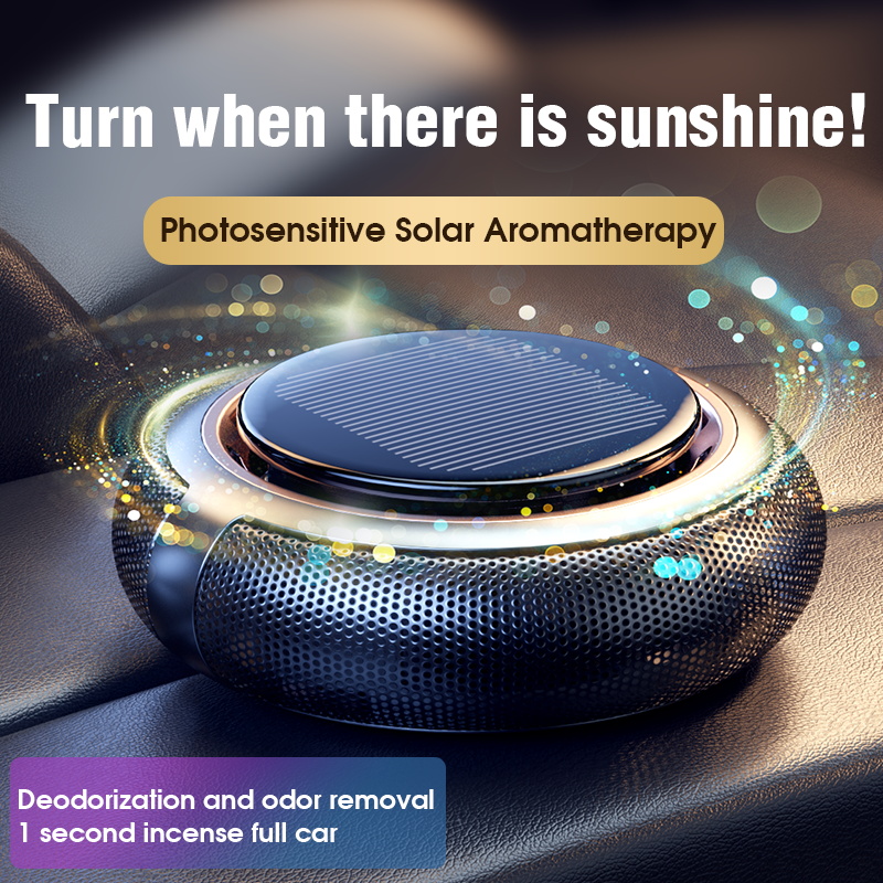 Renewable Energy Infrastructure - 新しい高品質太陽エネルギー回転アロマセラピー車芳香剤香水フレグランスアロマディフューザー装飾アクセサリー