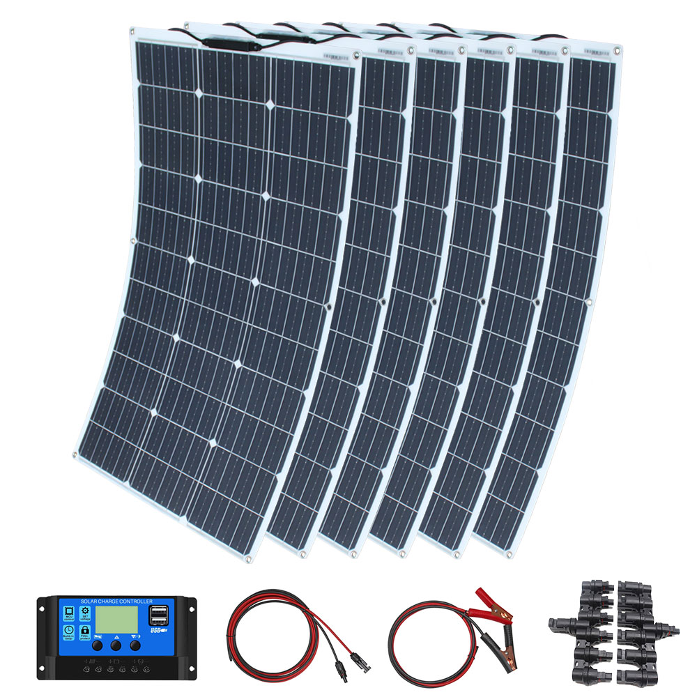 Rv Solar Kit 400W - ソーラーパネルキット 100W 200W 300W 400W 500W