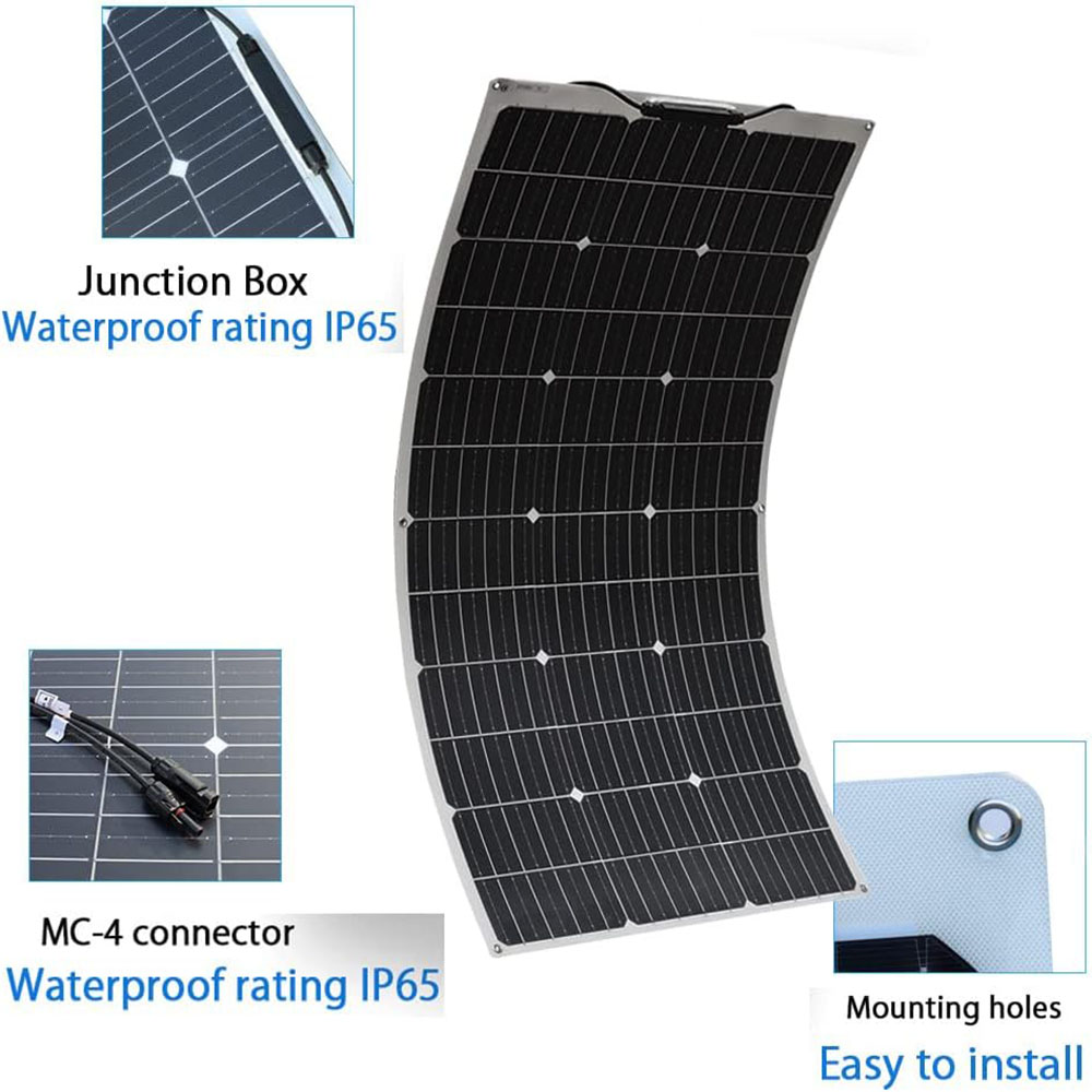 200w 太陽電池パネル 100W 太陽電池パネル 12v  - Rv Solar Kit 400W のレビューと価格