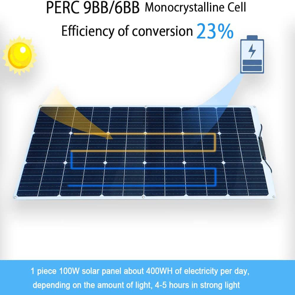 200w 太陽電池パネル 100W 太陽電池パネル 12v  - Rv Solar Kit 400W のレビューと価格