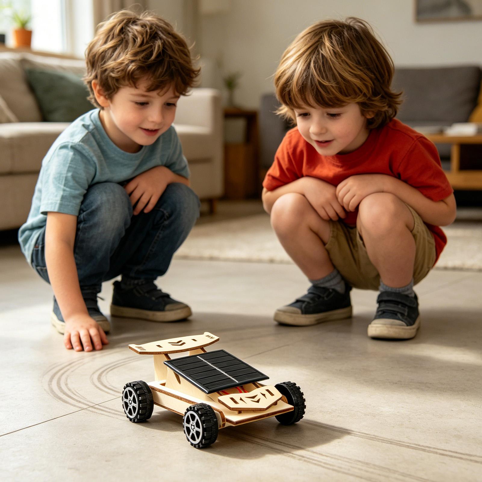 ソーラー駆動STEM教育用カーキット、DIY科学実験玩具、子 - Renewable Energy For Kids のレビューと価格