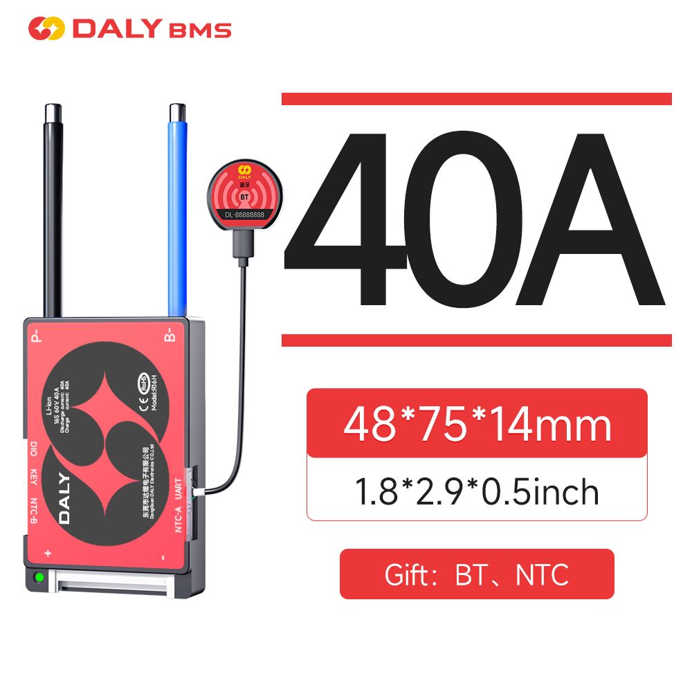 DALYスマートBMS 16S 60V 40Aリチウムイオン - Smart Bms のレビューと価格