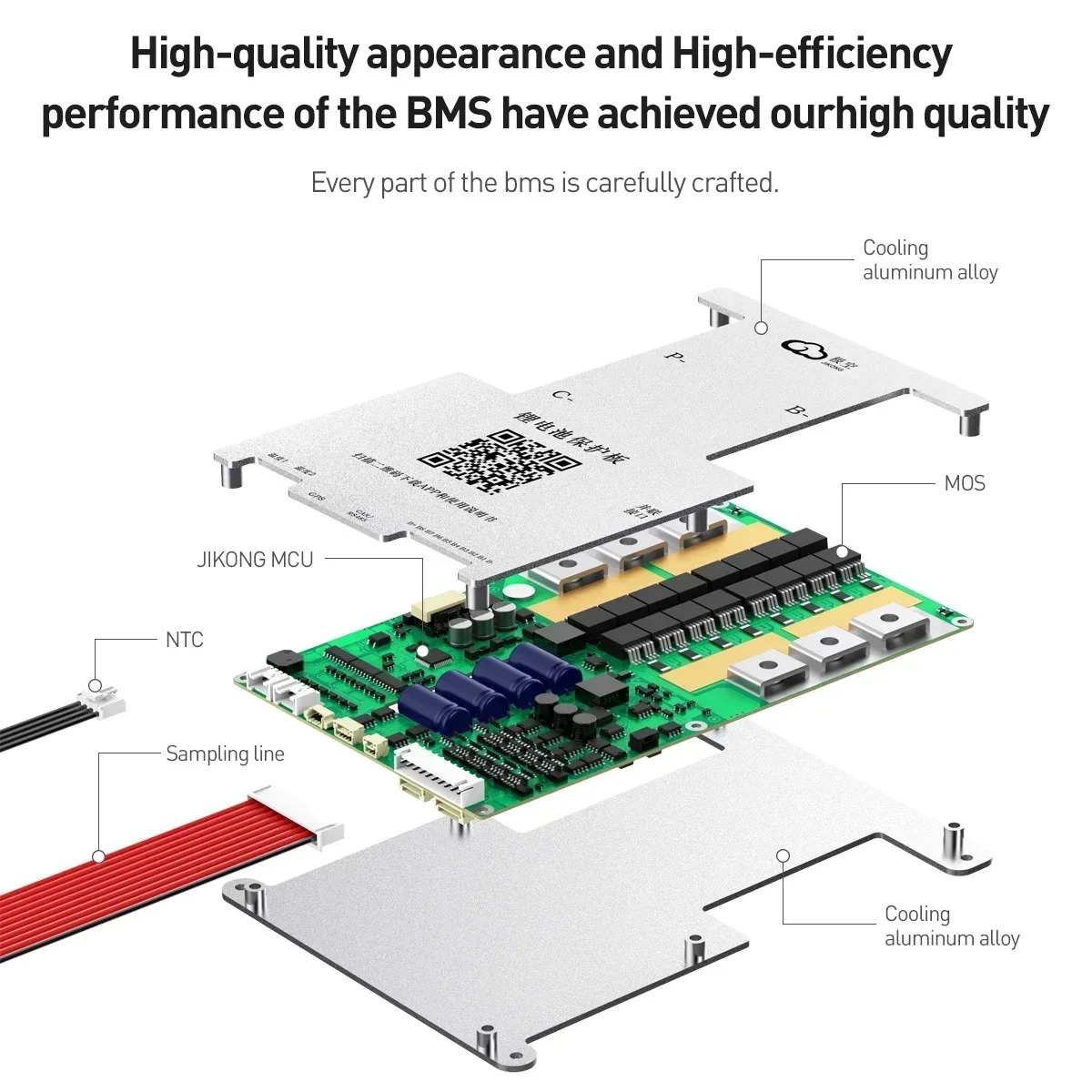 JK JIKONG スマートアクティブBMS BD4A8S6 - Smart Bms のレビューと価格